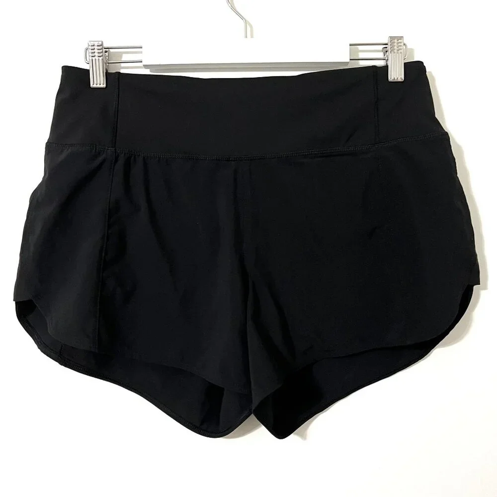 ATHLETA Black Running Free Shorts 3.5" High Rise Size M - Picture 2 of 7